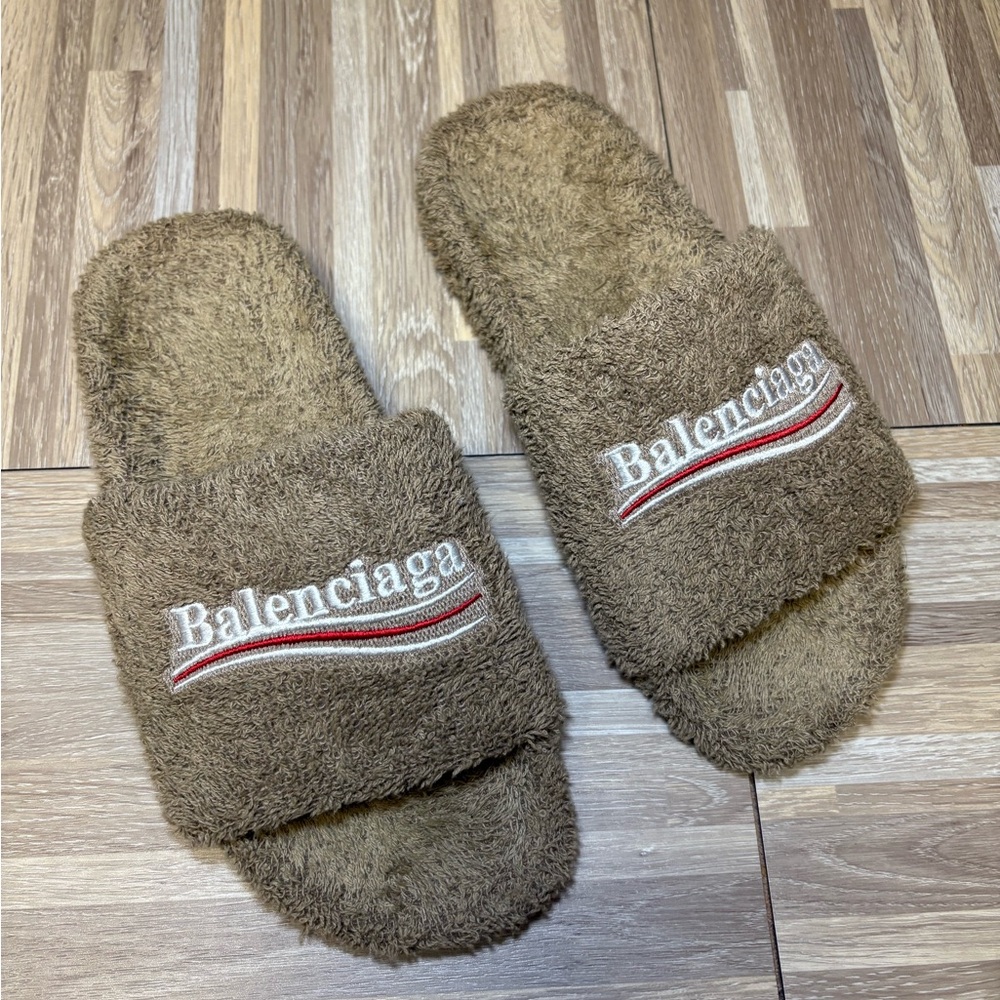 Balenciaga Teddy Slides